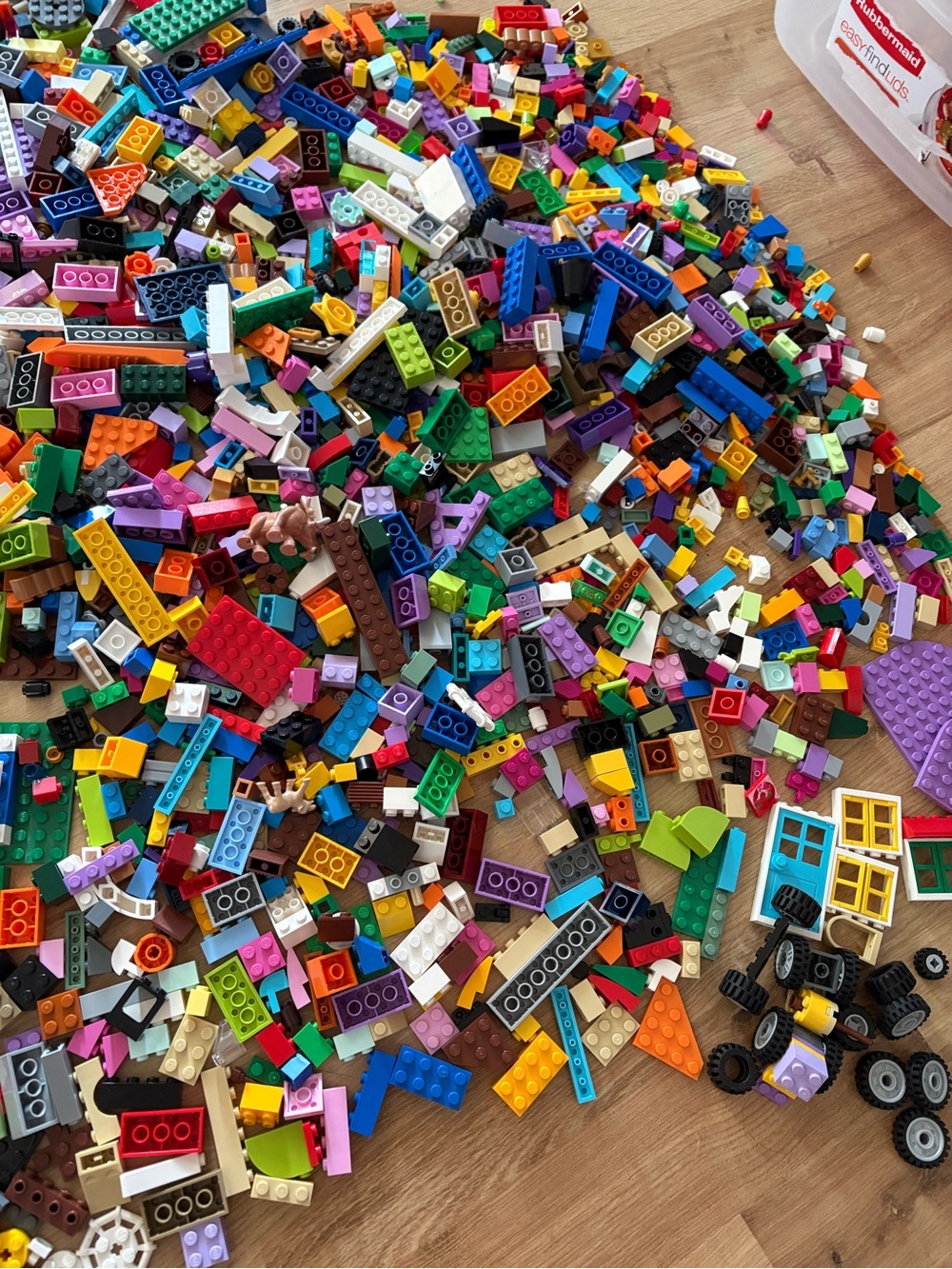 Over 500 Pieces of Lego